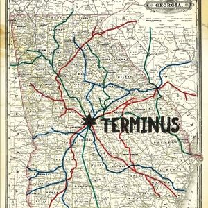 The Walking Dead Terminus Map Poster